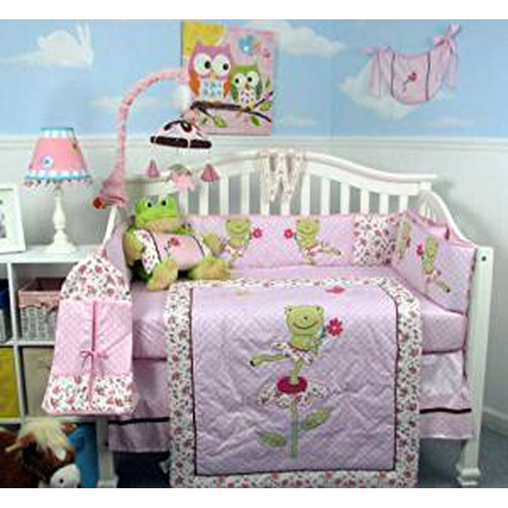 SOHO Emily The Frog Crib Nursery Bedding Set