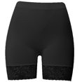 thumbnail image 2 of Pantalones Cortos Mujer, Negro, Levanta Pompa, Unitalla Encaje, Pantaleta, Braga, Boxer, Bikini, Ropa Interior, Tanga, 2 of 4