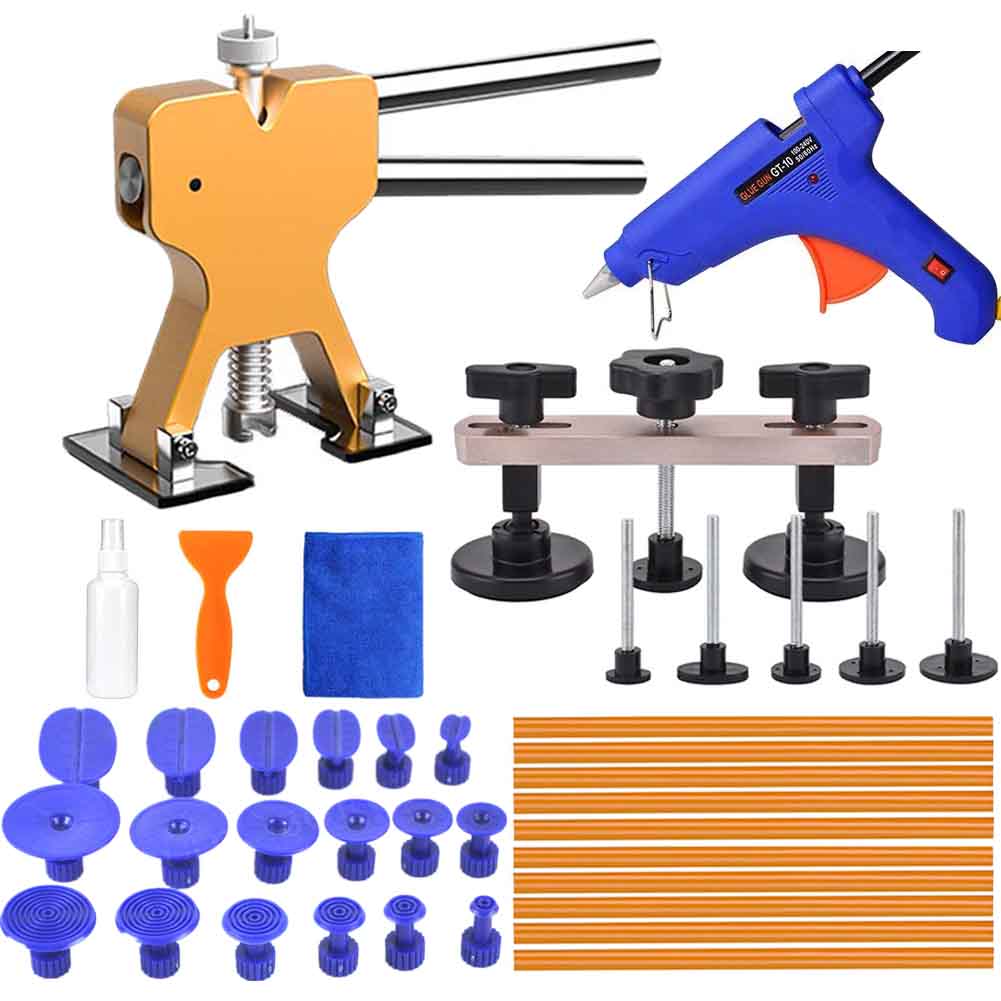 Paintless Dent Repair Removal Remover Tools Kit 40PCS Pops a Dent