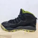 thumbnail image 4 of Ni - ke Ni - ke Air Jordan Retro 10 Mens Size 8.5 Black Venom Green (310805-033), 4 of 5