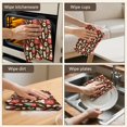 thumbnail image 5 of 4 Pcs Funny Kitchen Towels,Brown Christmas Dessert Pattern Microfiber Dish Towels,Kitchen Tea Towels,Kitchen Towel Set (18" X 26"), 5 of 7
