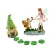 thumbnail image 5 of Accesorios de hadas de hadas estatuas de ardilla regalo de césped escultura de casa al aire libre figuras en miniatura para porche de entrada, 5 of 8