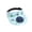 Blue, variant on WKSCLPAI Portable Solar Hat with Built in USB Rechargeable Fan, Summer Outdoor Cooling Hat for Travel and Daily Use, Hands Free Cooling Solution