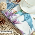 thumbnail image 7 of VOGOL Farmhouse Botanical Series Valance, Faux Linen Light Filtering Window Curtains for Bedroom, Rod Pocket Valance for Living Room Kitchen, 52 x 18 Inches, 7 of 7