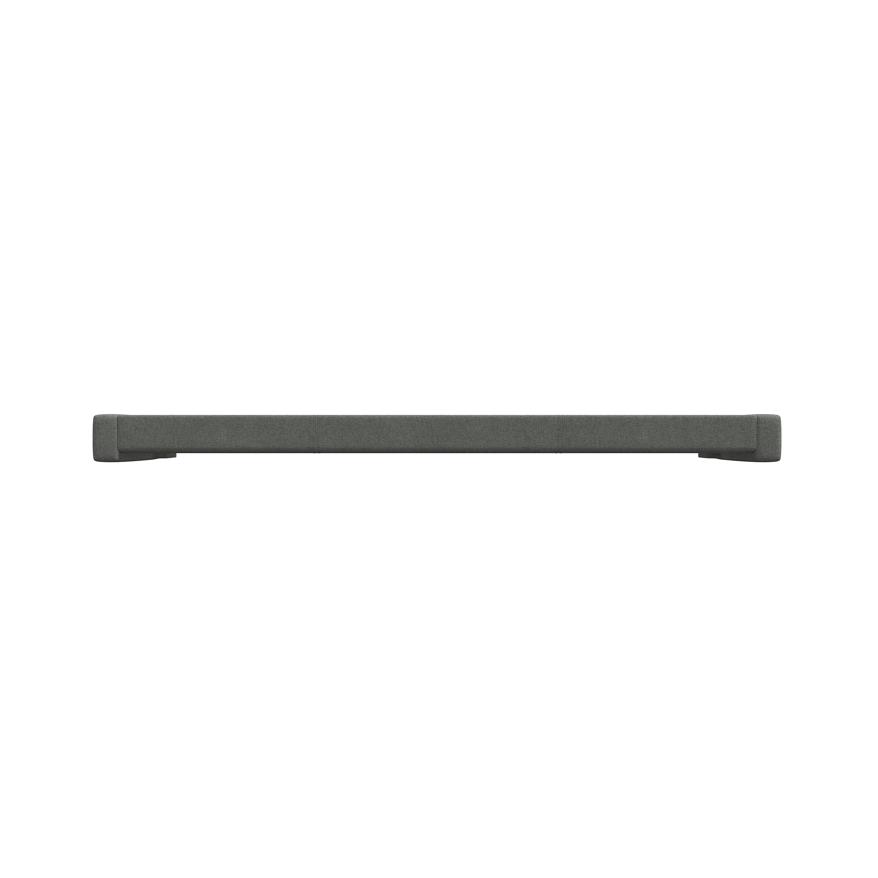 Pax Sleak Wingback Upholstered Headboard, Stone, Full/Queen