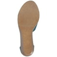 thumbnail image 6 of Journee Womens Kedzie Peep Toe Wedge Sandals, Widths Available, 6 of 10