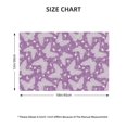 thumbnail image 2 of Placemats Set of 4, Purple Butterflies Floral Place mats for Dining Table Indoor/Outdoor, Cute Heat Resistant Washable Table Mats(18" x 12"), 2 of 8