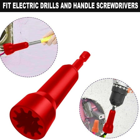 

MARCUVMK Tools on Sale and Clearance Screw Nut Driver Wire Connector Socket Cable Twister Wire Winding Auxiliary Device Hand Tools Kit for Home
