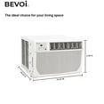 thumbnail image 4 of Bevoi BEV12WiNMIDHF 12,000 BTU Window Air Conditioner with Supplemental Heat 230V 20A in White, 4 of 5