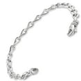 thumbnail image 2 of Pompeii Men's 14k Gold (17gram) or Platinum (28gram) 6mm Link Bracelet 8.5" (,), 2 of 4