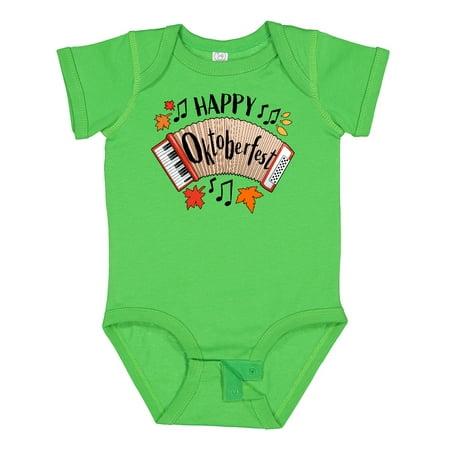 

Inktastic Happy Oktoberfest- Accordian Gift Baby Boy or Baby Girl Bodysuit