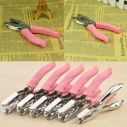 Xinwanna Mini Single Hole Punch Paper Puncher Heart Star Cutter DIY Craft Scrapbook Tool (Middle Circle)