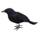 thumbnail image 2 of Cuervos con plumas negras de Halloween, decoración de cuervos artificiales aterradores hechos a mano de aspecto realista para fiestas, eventos, hogar, Estilo A, 2 of 8