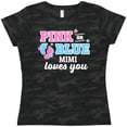 thumbnail image 3 of Inktastic Pink or Blue Mimi Loves You Women's T-Shirt, 3 of 5