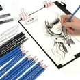 thumbnail image 4 of Mistaha Complete Drawing Pencil Set with Charcoal Sticks and Blending Tools - Portable Sketching Kit for Beginners and Artists - Non-Toxic Art Supplies for Sketching, Drawing, and Painting, 4 of 6