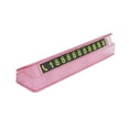thumbnail image 4 of koolsoo Car Parking Card Number Plate Moving Auto Phone Number Plate Stop Parking Number Pink, 4 of 9