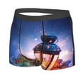 thumbnail image 2 of Disketp Lantern On Snow With Christmas Men'S Boxer Briefs,Soft And Breathable Cotton Underwear With Comfortflex Waistband, 2 of 9