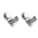 thumbnail image 3 of Yuarrent Soporte Soporte de rociador de ducha ajustable Estante montado en la pared sin clavos plata 2piezas Yuarrent CBP137915, 3 of 6