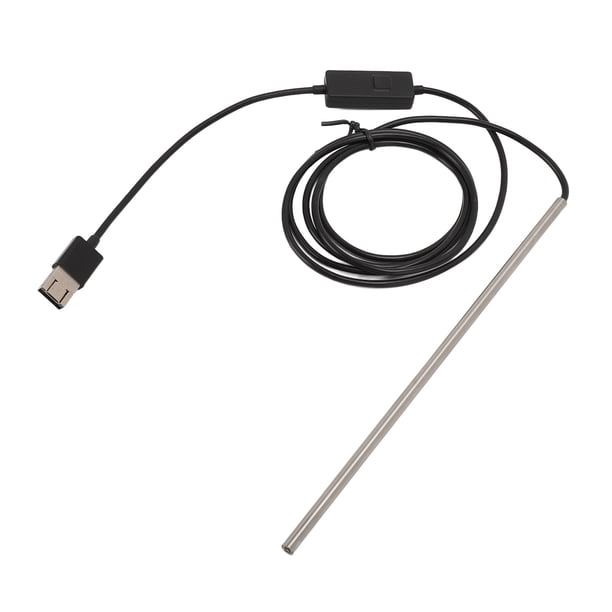 Cámara Endoscópica Industrial Con Boroscopio USB, Cámara De Inspección HD 720P Con 6 Luces LED IP67 Para Reparación De Automóviles, Detección De Alcantarillado