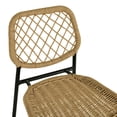 thumbnail image 5 of Lucy Natural Dyed Cord Outdoor Counter Stool, 5 of 7