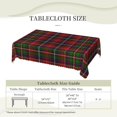 thumbnail image 6 of Rectangle Table Cloth, Scottish Clan Innes Tartan Resistant Washable Tablecloth Decorative Table Cover for Dining, Indoor and Outdoor, 6 of 6