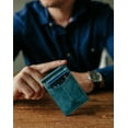 thumbnail image 5 of Serman Brands Slim Wallets for Men | Money Clip | RFID Blocking with Front Pocket | Men Bifold | Leather Wallet | Arctic Blue, 5 of 6