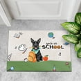 thumbnail image 4 of Hardworking Scottish Terrier Ready Back to School New Year Classes Doormat Scottie Dog Lover Gifts Indoor Outdoor Welcome Mat - 12011, 4 of 5