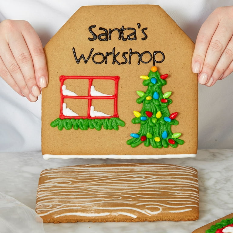 Santa's Workshop Gingerbread House Kit