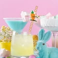 24pc Easter Themed Party Straw Set Easter Straw Decorations Celebrating