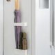 thumbnail image 4 of Paraguas de pared orientable con ganchos blancos 22,2*6,8 cm, 4 of 4