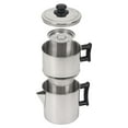 Lindy's Quiet Brew 10Cup Stainless Steel Drip Coffee Maker 49W