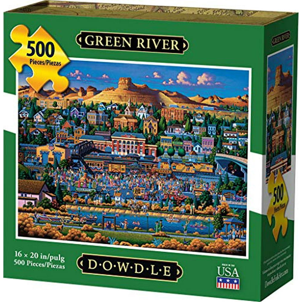 Dowdle Jigsaw Puzzle Green River 500 Piece - Walmart.com - Walmart.com