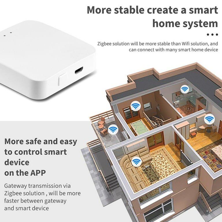 Tuya Smart ZigBee 3.0 Wireless Gateway Hub Home Bridge Available