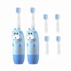thumbnail image 3 of Cepillo de dientes eléctrico sónico para niños de 3 a 12 años, regalo, colorido, LED, lindo cepillo de dientes sónico para niños, temporizador inteligente, cabezales de cepillo, 3 of 5