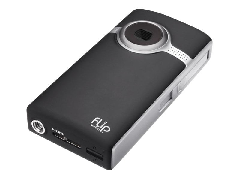 Flip Video UltraHD 2hrs - - 720p - 0.92 MP - flash 8 GB - internal flash memory black Walmart.com