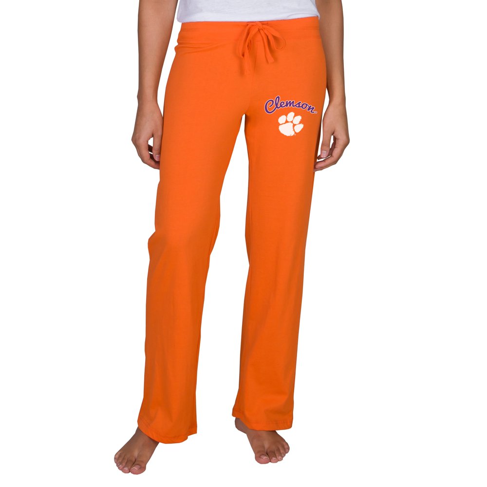 Concepts Sport - Clemson Tigers Concepts Sport Women's Solid Knit Pants - Orange - Walmart.com