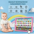 thumbnail image 6 of MAINYU Learning Tablet for Kids 2-5, Interactive Educational Electronic Toys, ABC/Words/Numbers/Games/Music, Toddler Learning Pad Toys Christmas Birthday Gifts for Age 3 4 5 Year Old Boys Girls, 6 of 7