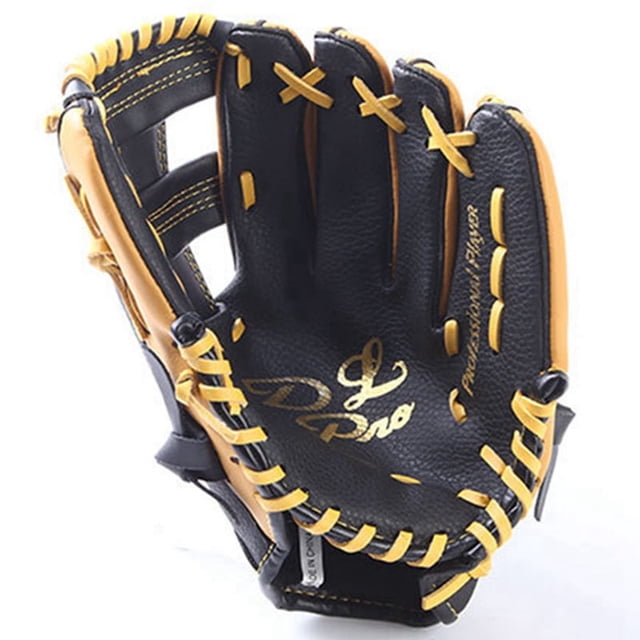 Guante de BéIsbol Piel Vaca Doble Capa, Softbol 12,5 Pulgadas, Adecuado para Adultos