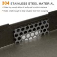 thumbnail image 2 of Mesh Screen Blocks Foods Easy to Install Practical Perfectly Sized Holes Grill Mesh Screen, 2 of 4