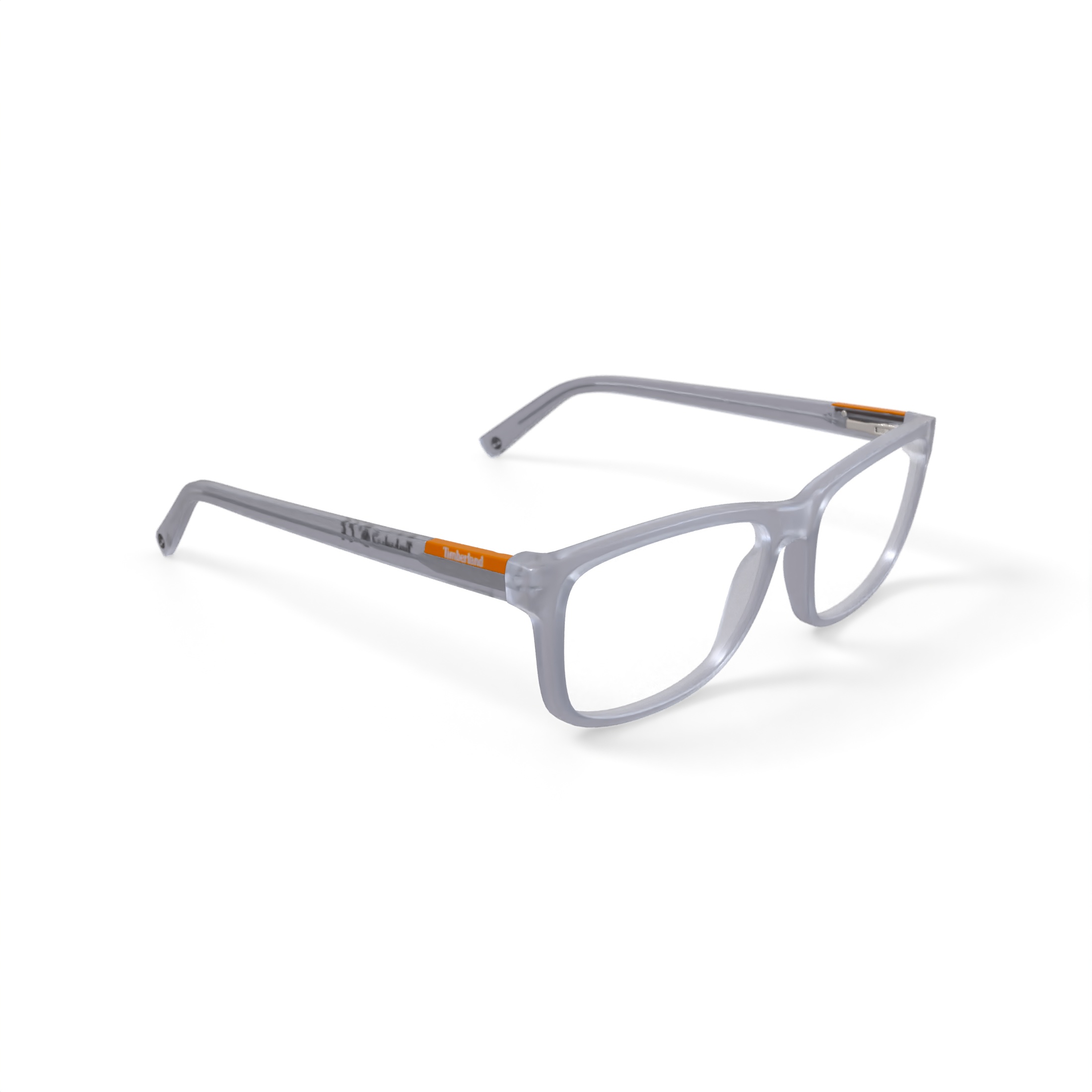 Timberland Men's TB1807-1 Square Prescription Eyeglasses with Case, Gray