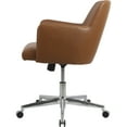 Lorell, Bonded Leather Task Chair, 1 Each, Tan