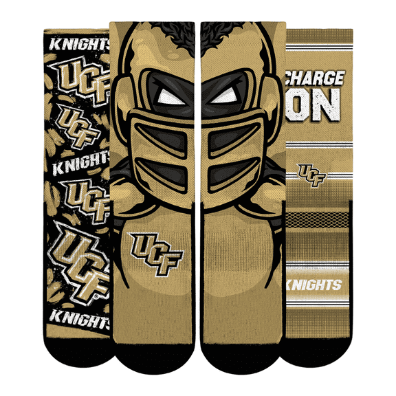 Unisex Rock Em Socks UCF Knights Fan Favorite Three-Pack Crew Sock Set