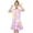 Pink, variant on RTKFRFLM Girls Rainbow Gradient Hooded Beach Cover-Up Kids Short Sleeve Absorbent Terry Cloth Bathrobe Toddler Swimming Pool Wrap Towel Dress Colorful Vacation Essentials for 2-10 Years