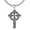 Celtic Cross Shamrock, variant on Celtic Cross Necklace for Women Men 925 Sterling Silver Good Luck Clover Necklaces Irish Celtic Knot Cross Vintage Shamrock Celtic Jewelry Gift