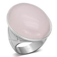 thumbnail image 1 of Alamode LOAS865-6 Women Rhodium 925 Sterling Silver Ring with Precious Stone in Light Rose - Size 6, 1 of 1