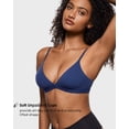 thumbnail image 3 of Sostén INLYRIC Inbarely Triángulo Bralette Sin Aros Sin Costuras Azul S, 3 of 6