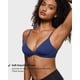 thumbnail image 3 of Bralette INLYRIC Inbarely Triángulo Profundo Sin Costuras Azul XL, 3 of 6