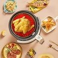 thumbnail image 2 of Nogis Non-Stick Air Fryer Liners, 2PCS 9 Inch Round Reusable Silicone Air Fryer Mats, Easy to Clean & Food-Grade | Air Fryer Accessorie for Ninja, Power XL and More, 2 of 3