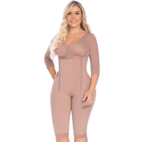 Delie Fajas Fit 360 Powernet Bodysuit with Zippers on Both Sides