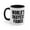 Black, variant on Worlds Okayest Fiance Funny Family Member Ceramic Accent Coffee Mug, 11oz